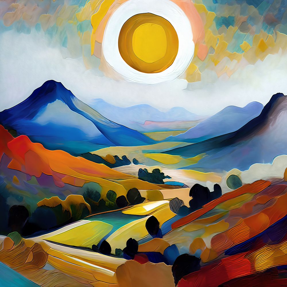 Golden Sunrise I art print by Ronald Bolokofsky for $57.95 CAD