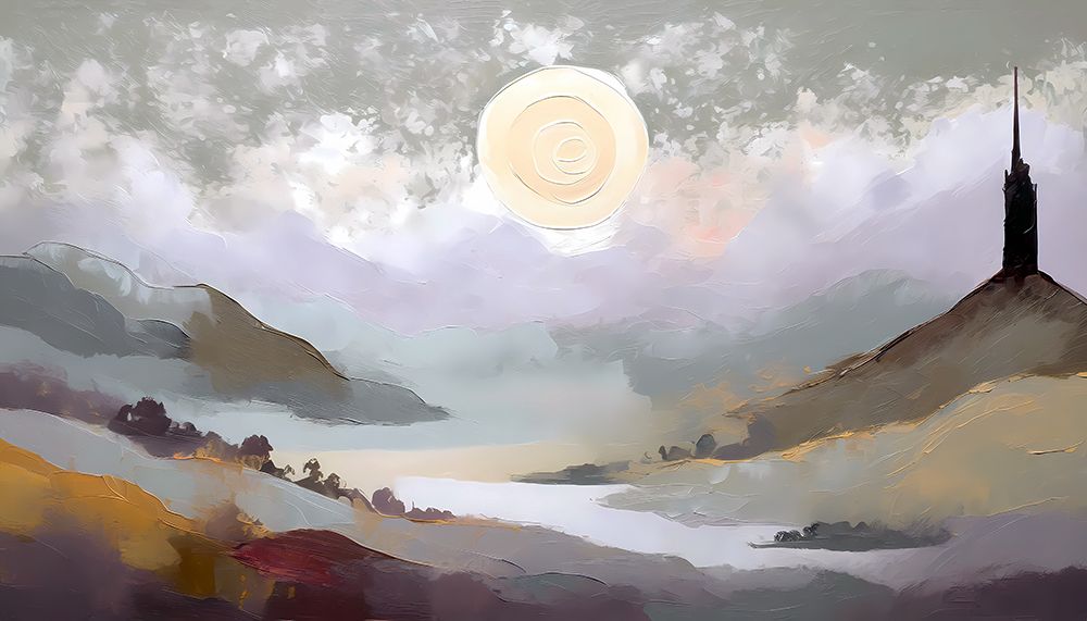 Moonlit Cloudscape art print by Ronald Bolokofsky for $57.95 CAD