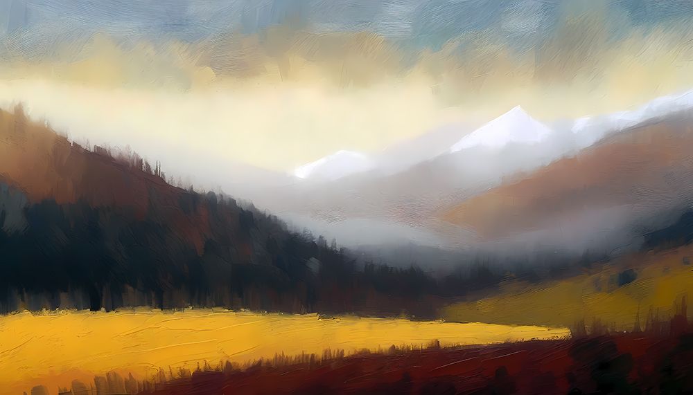 Mountain Majesty art print by Ronald Bolokofsky for $57.95 CAD