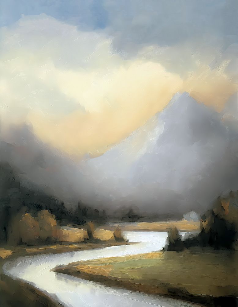 Moving River art print by Ronald Bolokofsky for $57.95 CAD
