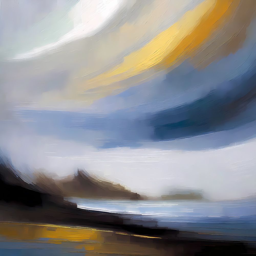 Oceans Calm art print by Ronald Bolokofsky for $57.95 CAD