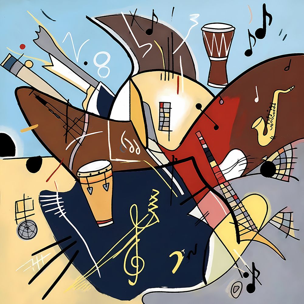 Abstract Harmony art print by Ronald Bolokofsky for $57.95 CAD