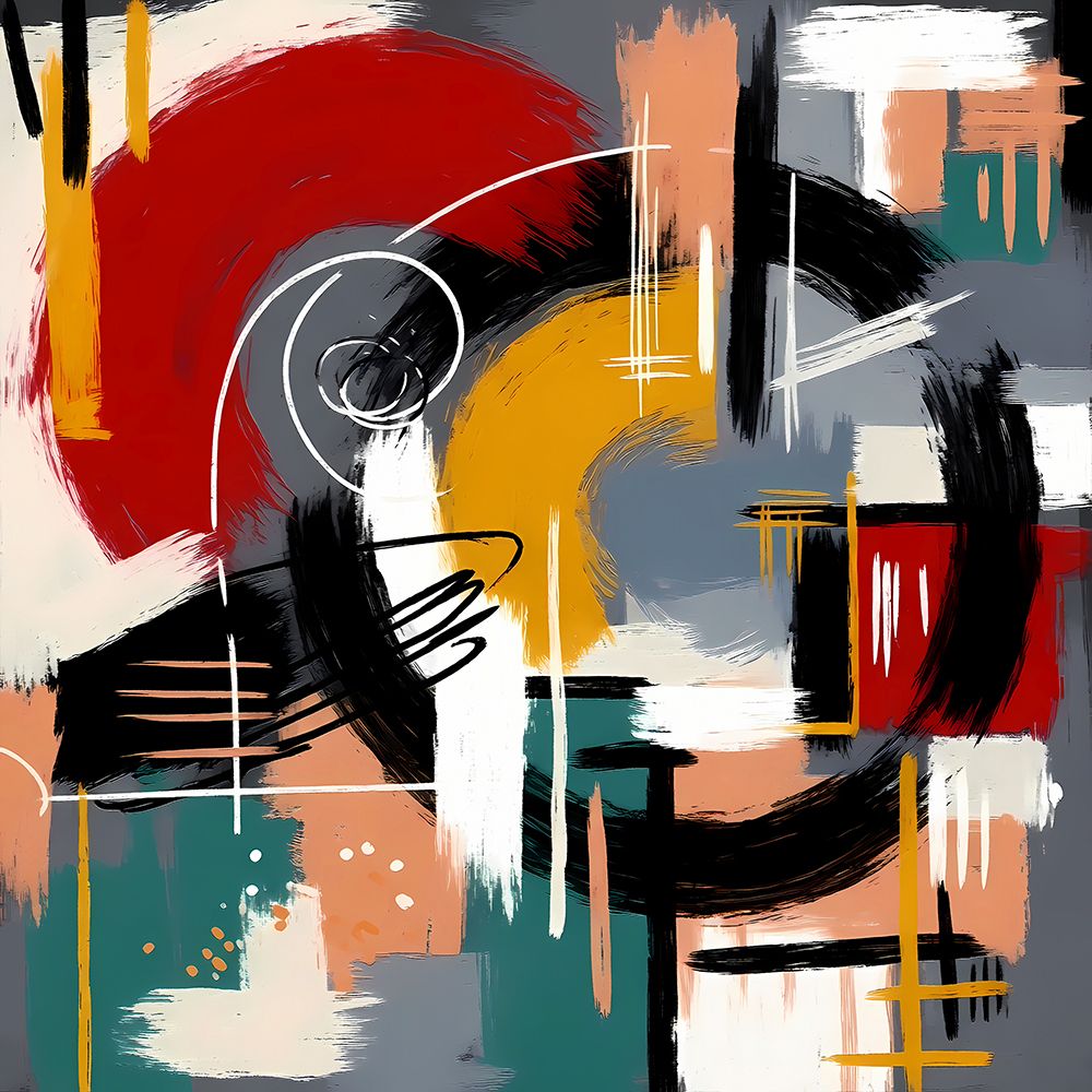 Circles in Flux art print by Ronald Bolokofsky for $57.95 CAD