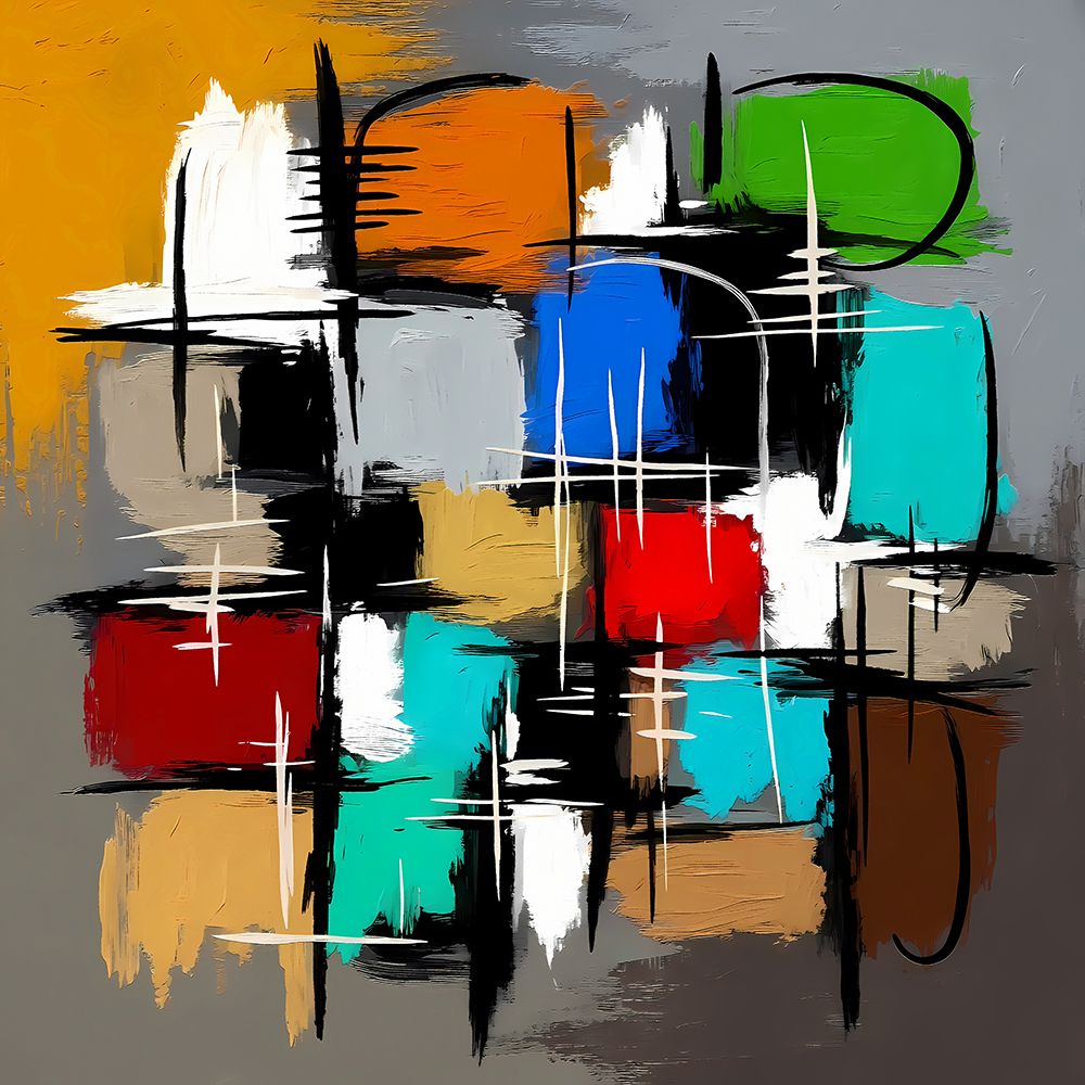 City Blocks art print by Ronald Bolokofsky for $57.95 CAD