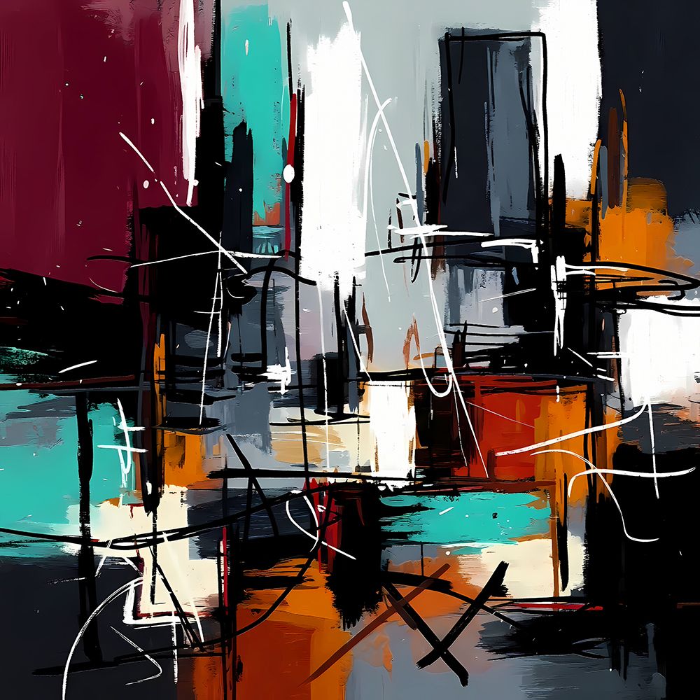 City in Flux I art print by Ronald Bolokofsky for $57.95 CAD
