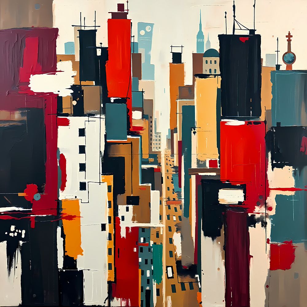 City in Motion I art print by Ronald Bolokofsky for $57.95 CAD