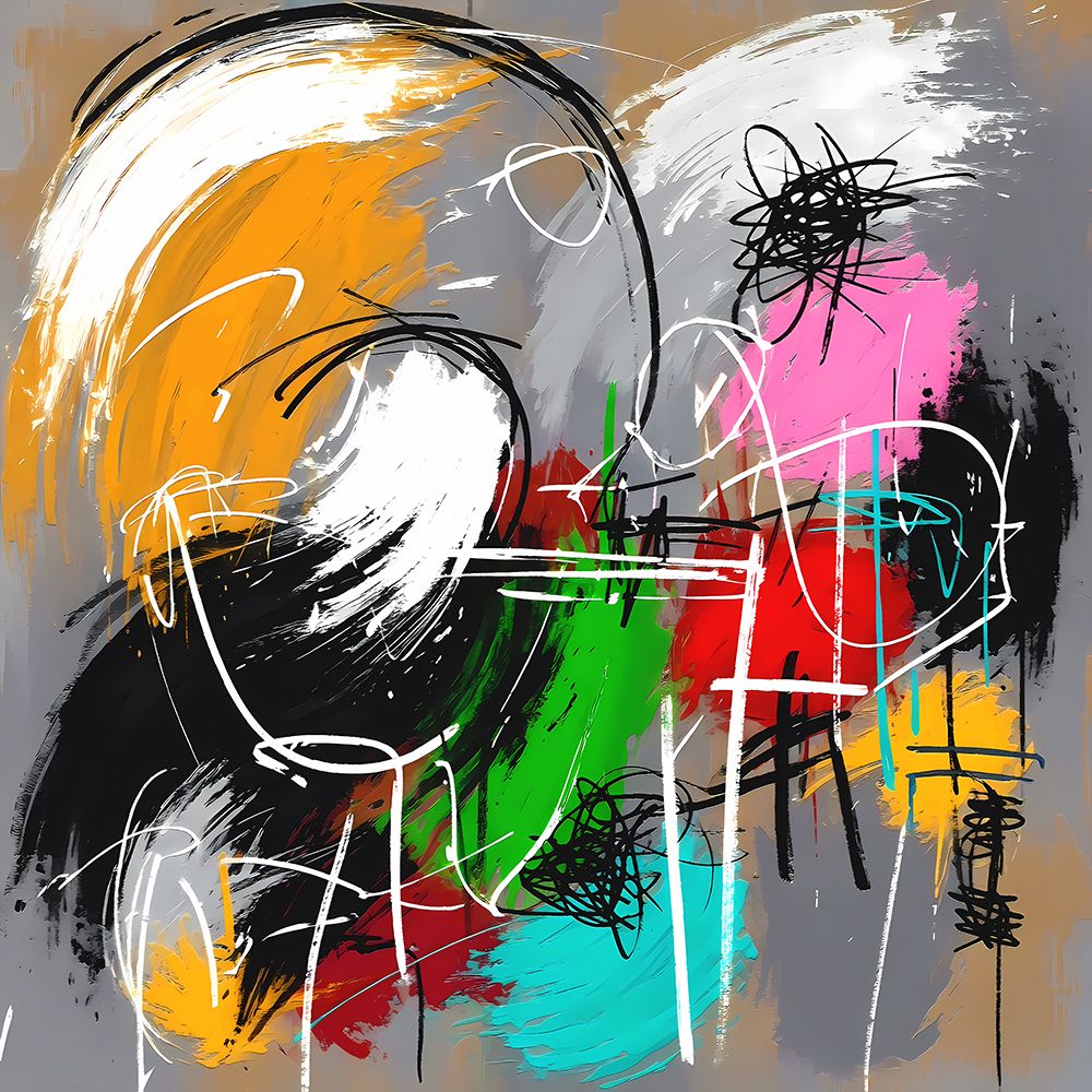 Color Collision art print by Ronald Bolokofsky for $57.95 CAD