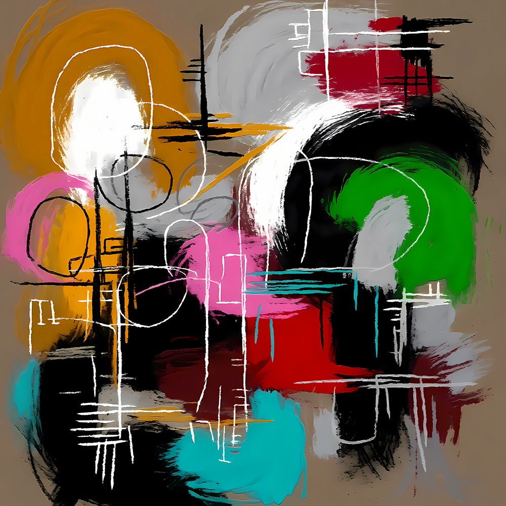 Color Eruption art print by Ronald Bolokofsky for $57.95 CAD