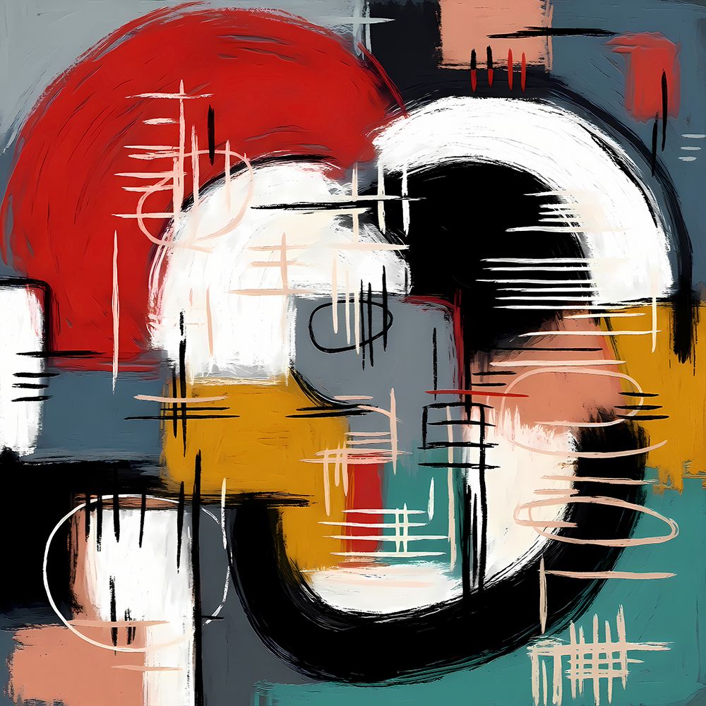 Concentric Pulse I art print by Ronald Bolokofsky for $57.95 CAD