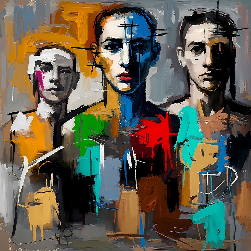 Expressive Personas art print by Ronald Bolokofsky for $57.95 CAD