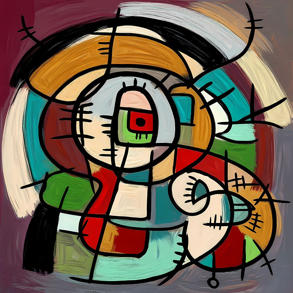 Eyes of the Maze art print by Ronald Bolokofsky for $57.95 CAD