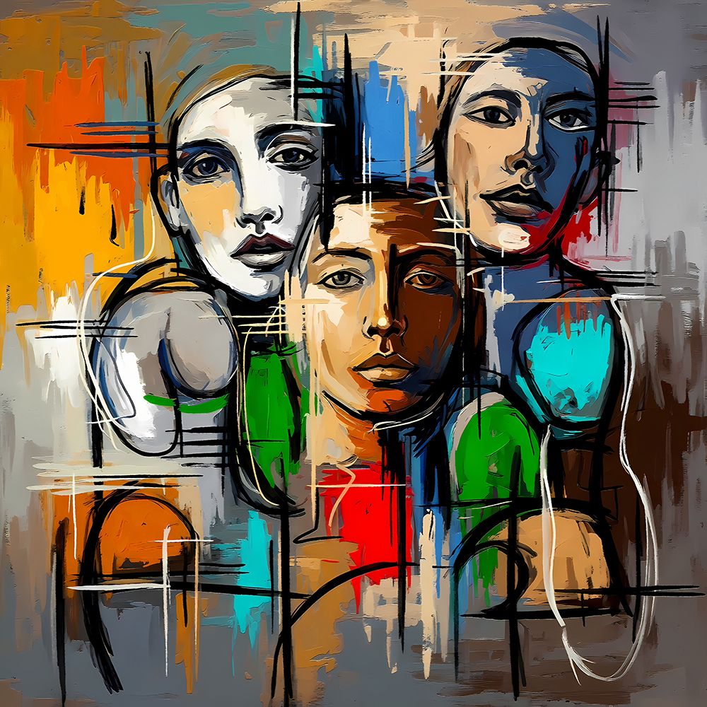 Faces of Change art print by Ronald Bolokofsky for $57.95 CAD