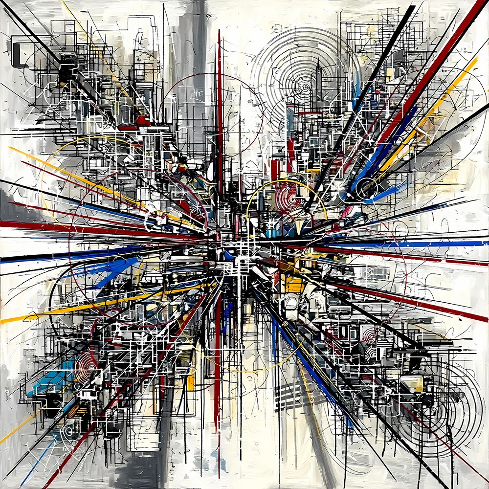 Fractured Axis art print by Ronald Bolokofsky for $57.95 CAD