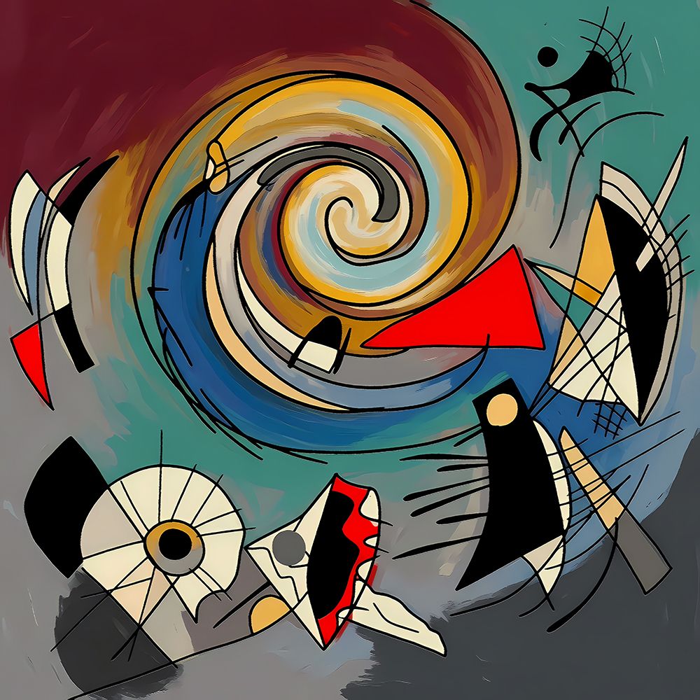 Geometric Synthesis art print by Ronald Bolokofsky for $57.95 CAD