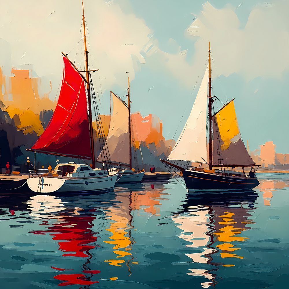 Into the Harbor art print by Ronald Bolokofsky for $57.95 CAD