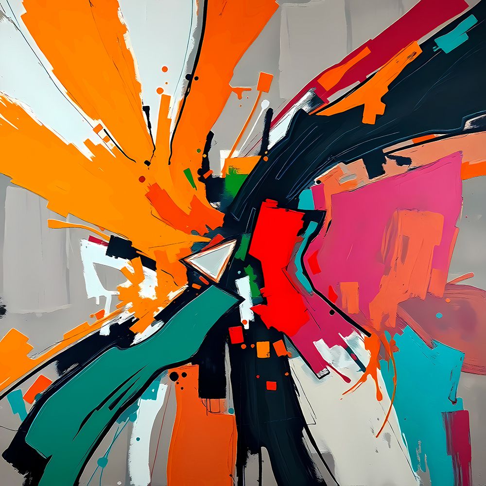Kinetic Convergence art print by Ronald Bolokofsky for $57.95 CAD