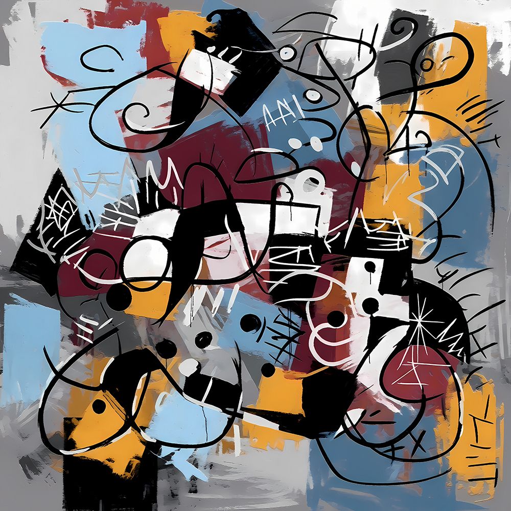 Language of Curves II art print by Ronald Bolokofsky for $57.95 CAD
