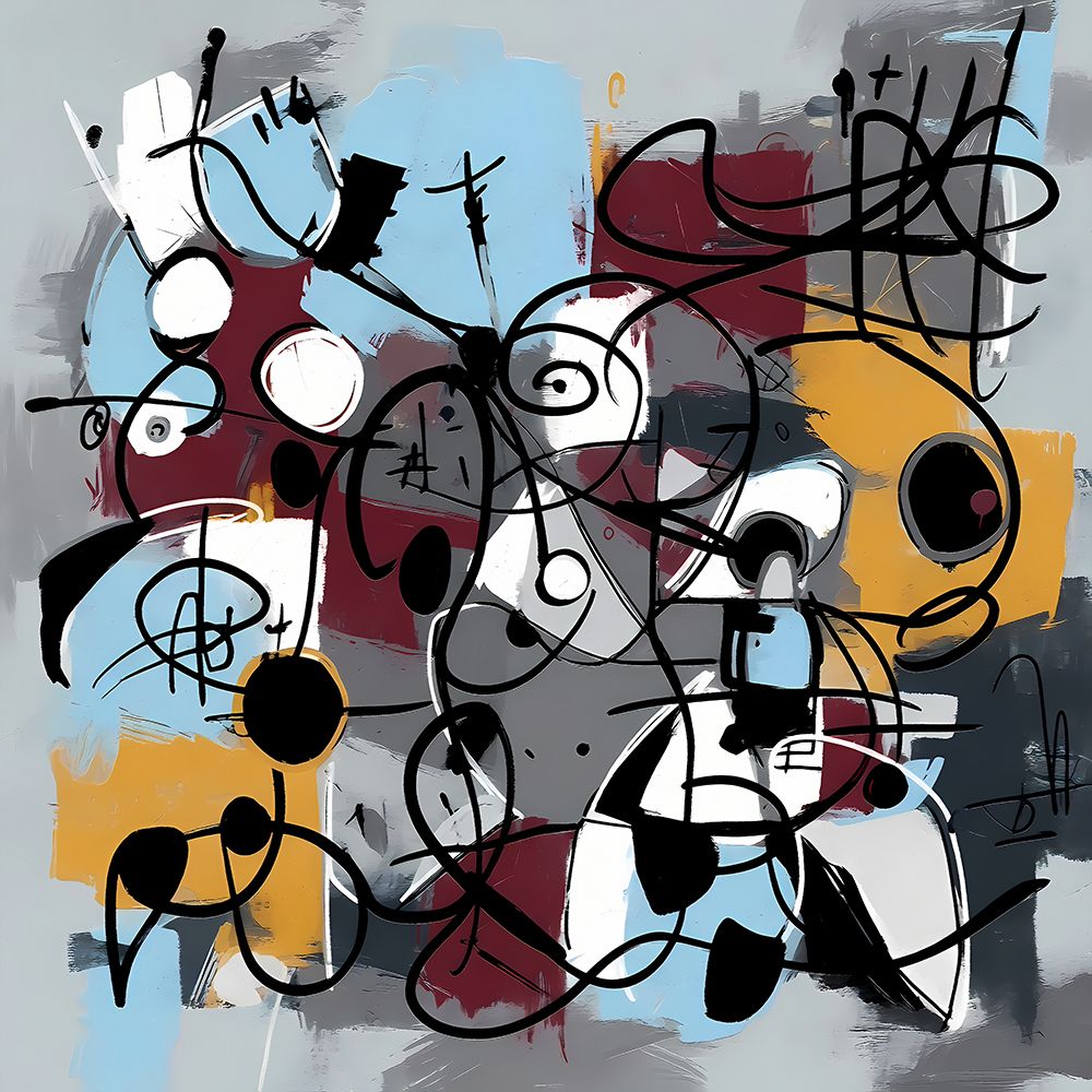 Loops and Whispers art print by Ronald Bolokofsky for $57.95 CAD