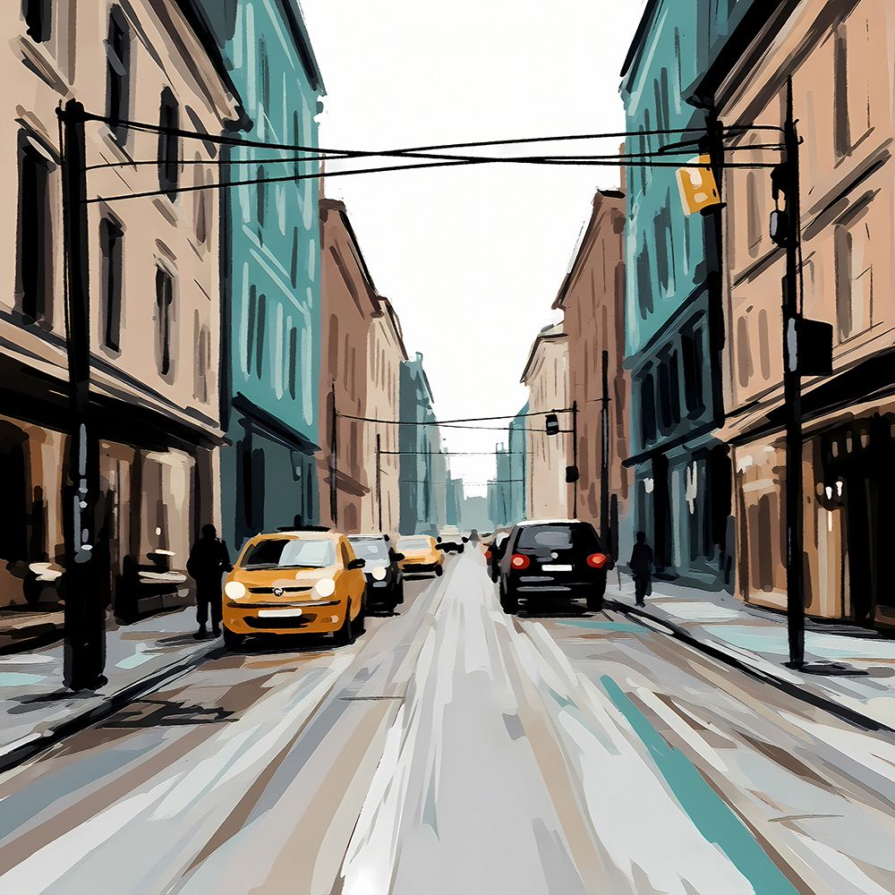 Main Street I art print by Ronald Bolokofsky for $57.95 CAD