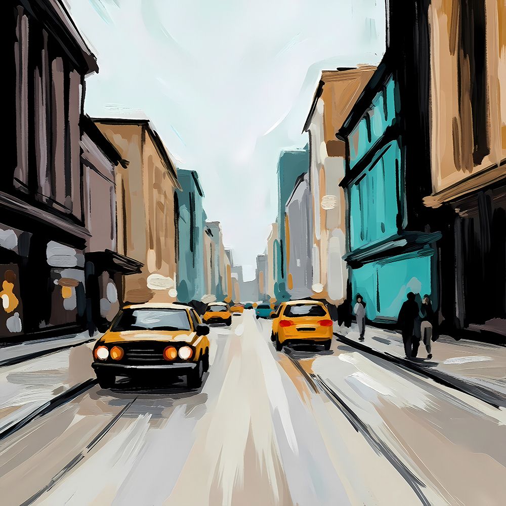 Main Street II art print by Ronald Bolokofsky for $57.95 CAD