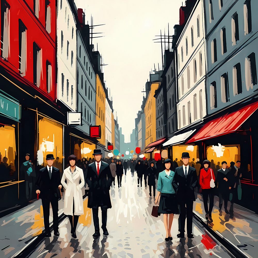Metropolis Glow art print by Ronald Bolokofsky for $57.95 CAD
