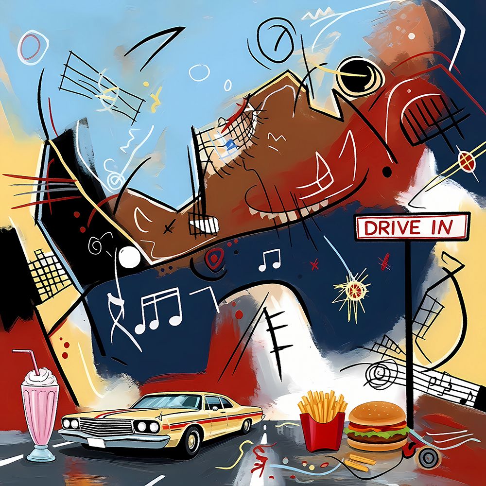 Mid-Century Melodies I art print by Ronald Bolokofsky for $57.95 CAD