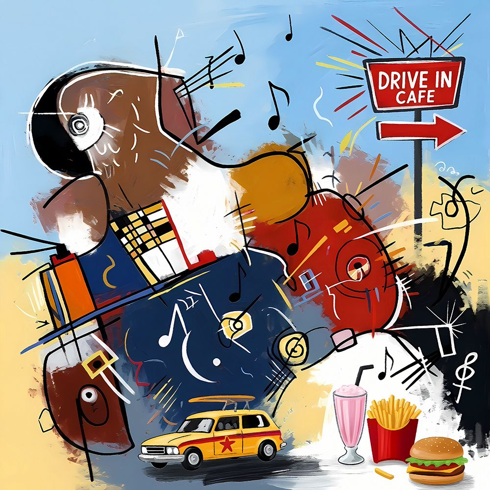Mid-Century Melodies II art print by Ronald Bolokofsky for $57.95 CAD