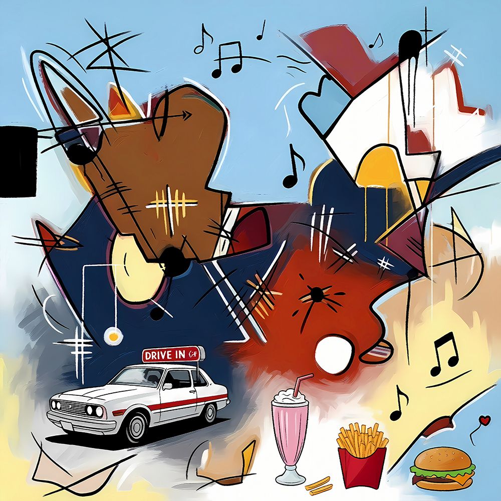 Mid-Century Melodies III art print by Ronald Bolokofsky for $57.95 CAD