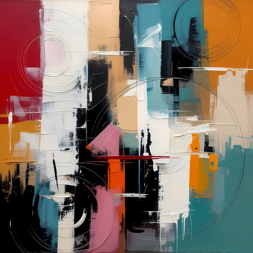 Modern Rhythm I art print by Ronald Bolokofsky for $57.95 CAD