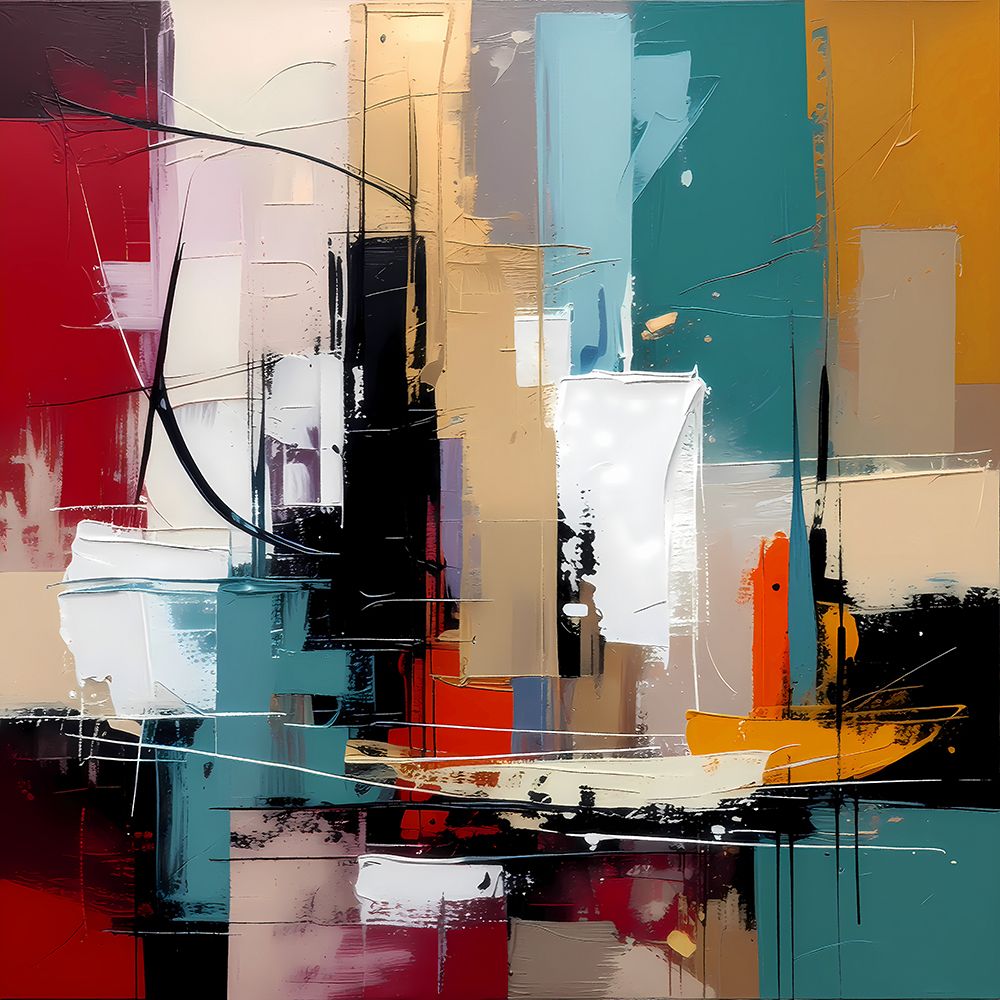 Modern Rhythm II art print by Ronald Bolokofsky for $57.95 CAD