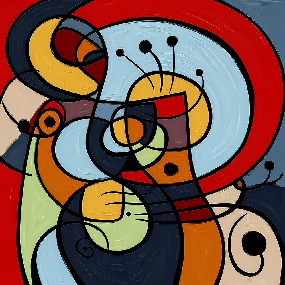 Orbiting Thoughts I art print by Ronald Bolokofsky for $57.95 CAD