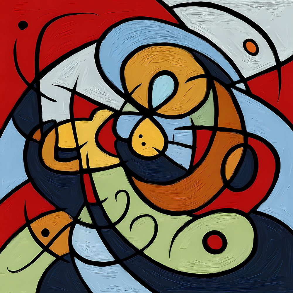 Orbiting Thoughts II art print by Ronald Bolokofsky for $57.95 CAD