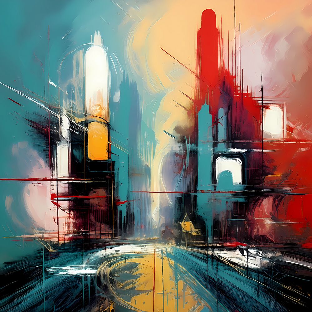 Painted Utopia art print by Ronald Bolokofsky for $57.95 CAD