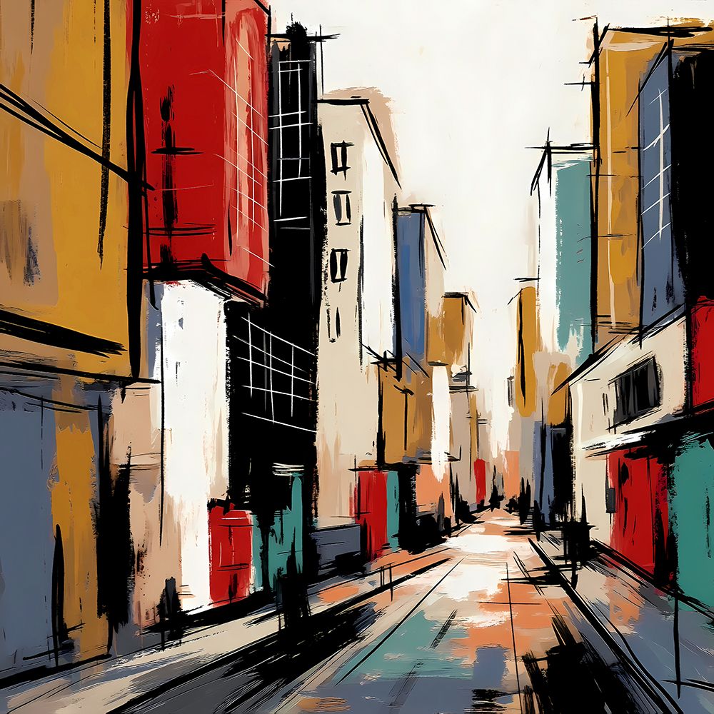 Path Through the City art print by Ronald Bolokofsky for $57.95 CAD