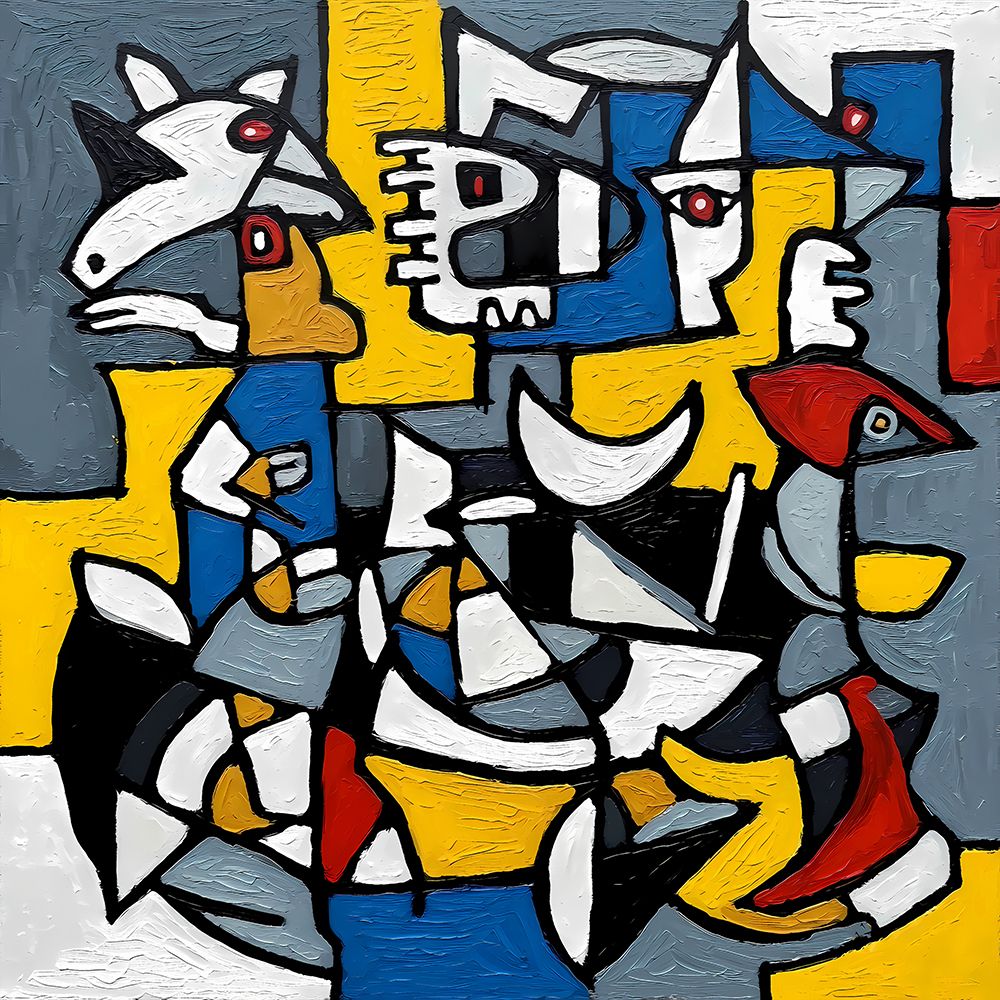 Primitive Guardians art print by Ronald Bolokofsky for $57.95 CAD