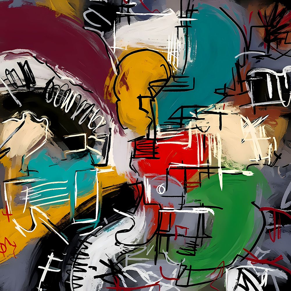 Scribbled Discord art print by Ronald Bolokofsky for $57.95 CAD