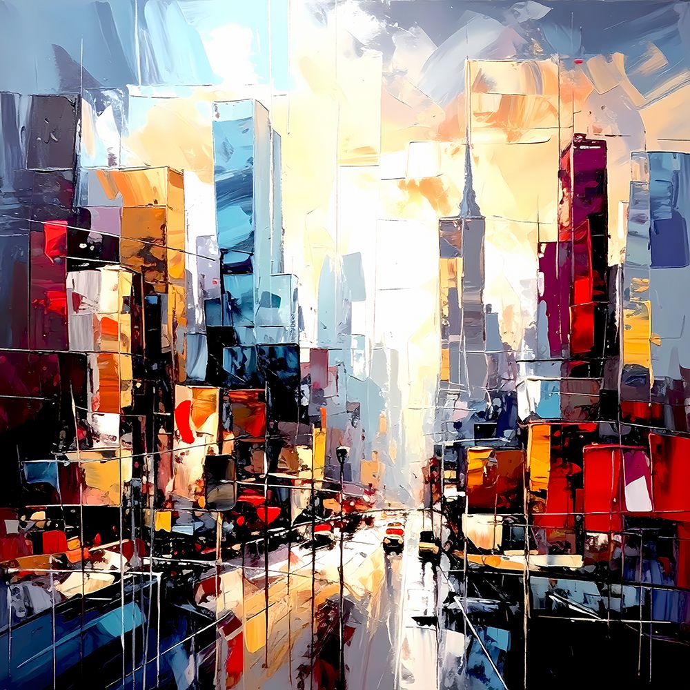 Skyline Glow art print by Ronald Bolokofsky for $57.95 CAD