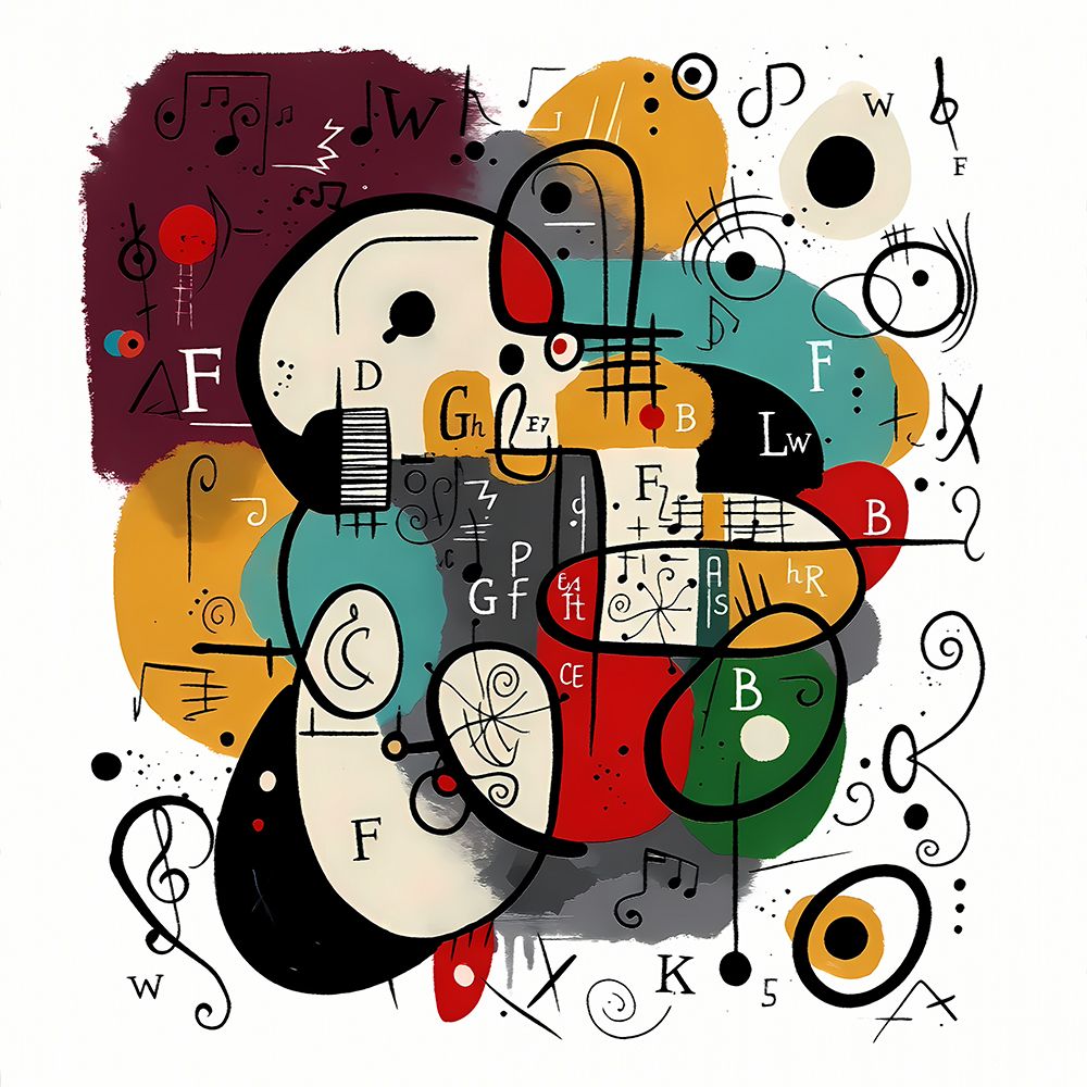 Sonata in Shapes art print by Ronald Bolokofsky for $57.95 CAD