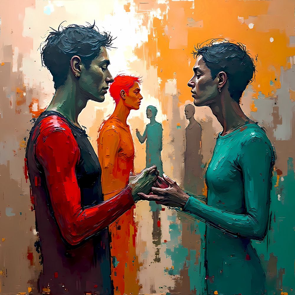 Spectrum of Thought art print by Ronald Bolokofsky for $57.95 CAD