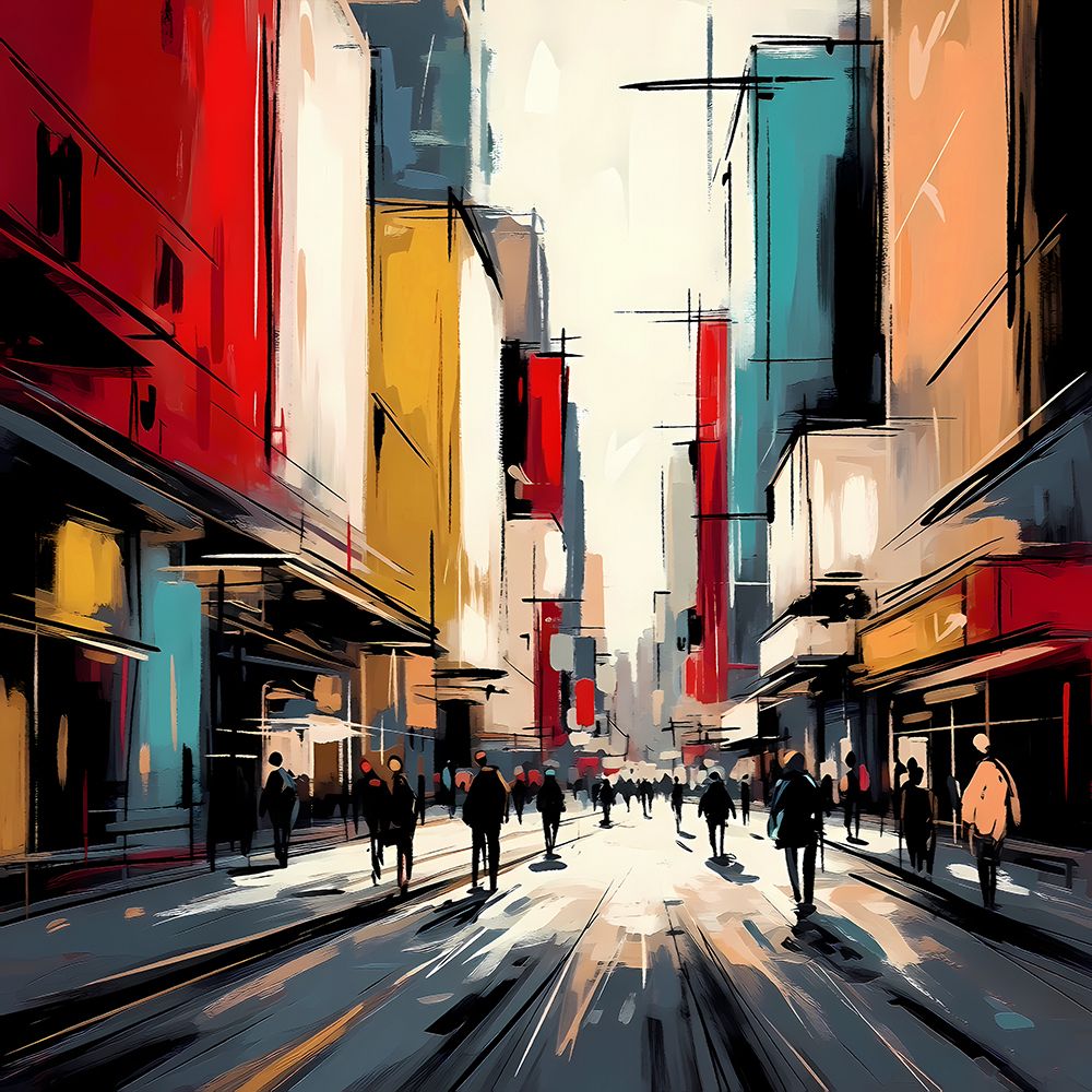 Streetlife Pulse art print by Ronald Bolokofsky for $57.95 CAD