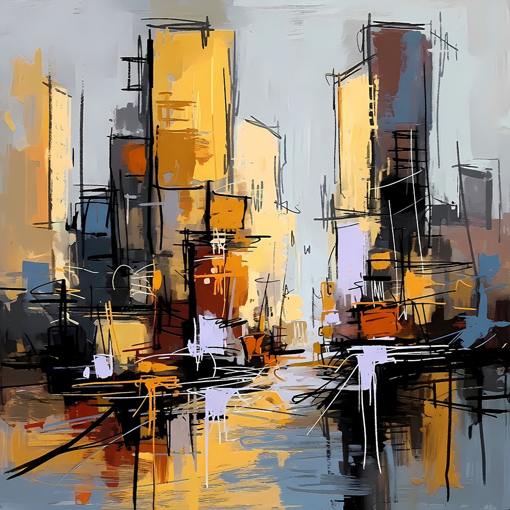 Streets of Gold II art print by Ronald Bolokofsky for $57.95 CAD