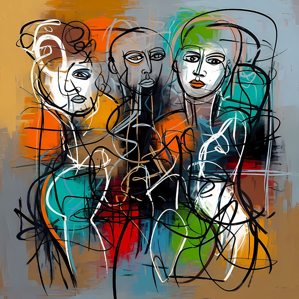 Twisted Sisters art print by Ronald Bolokofsky for $57.95 CAD