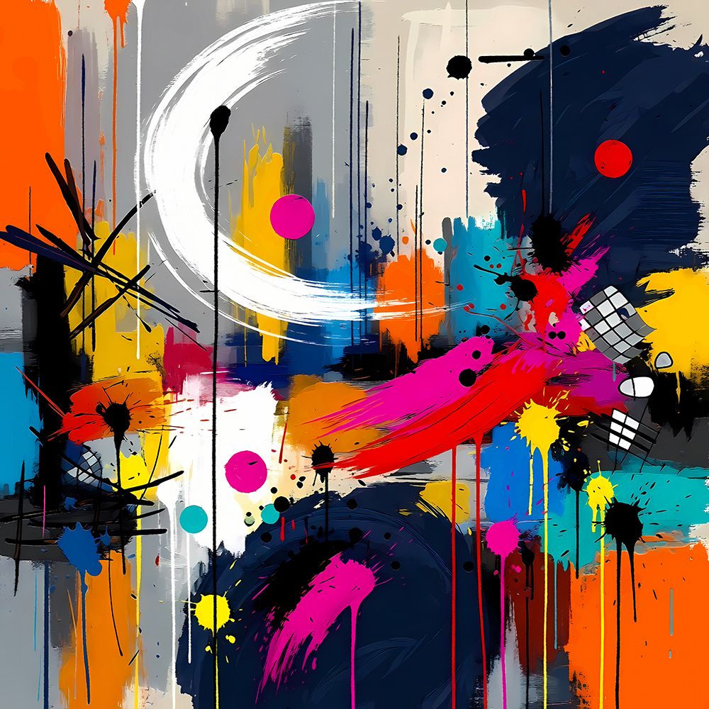 Urban Graffiti II art print by Ronald Bolokofsky for $57.95 CAD