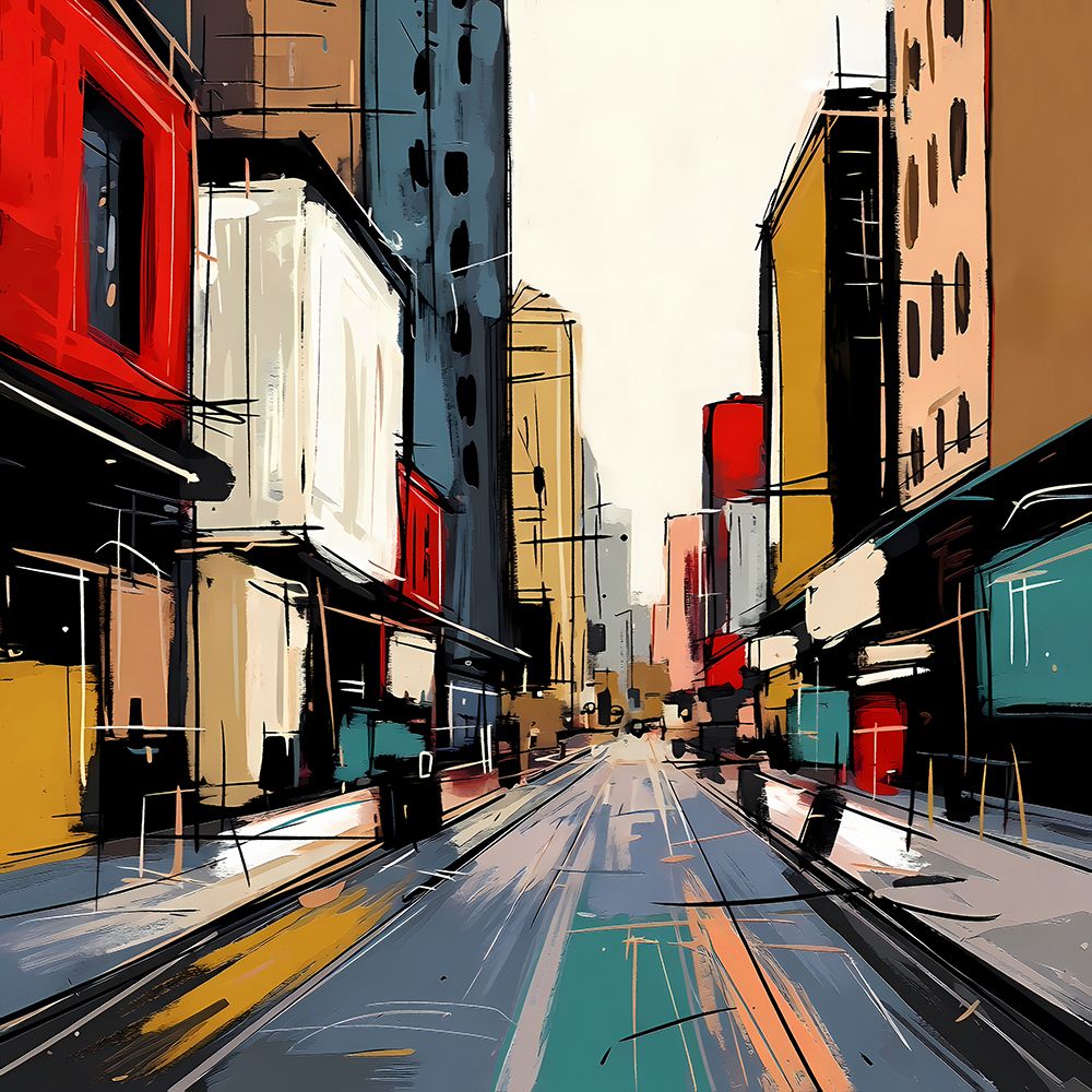 Urban Horizons art print by Ronald Bolokofsky for $57.95 CAD