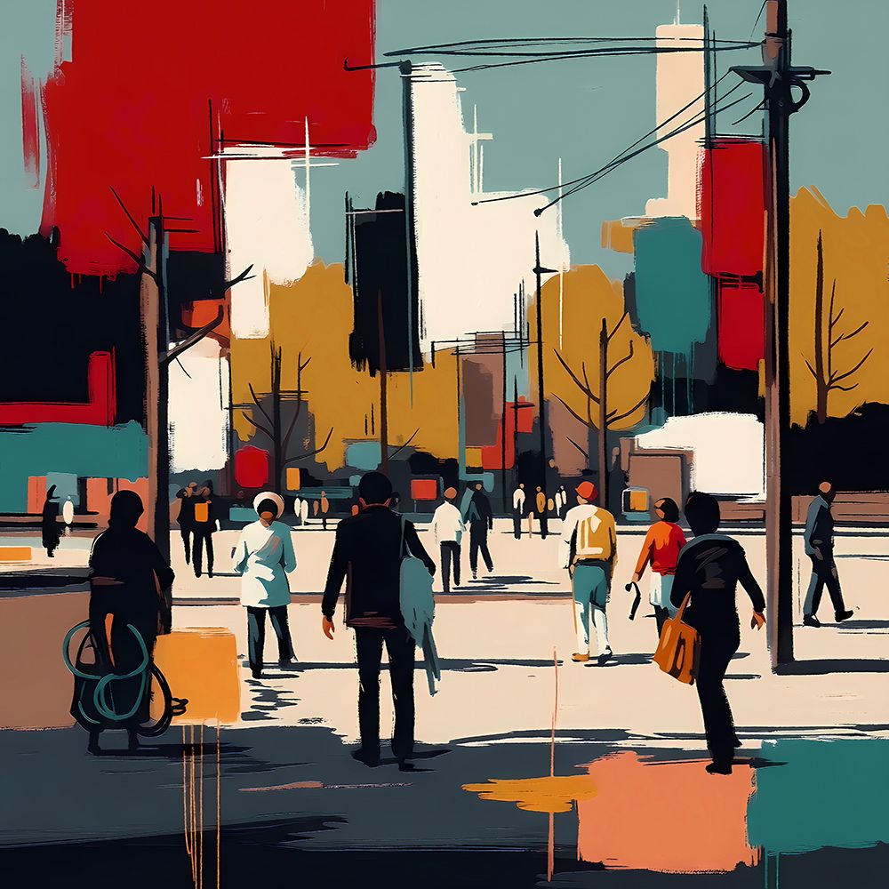 Urban Interlude art print by Ronald Bolokofsky for $57.95 CAD