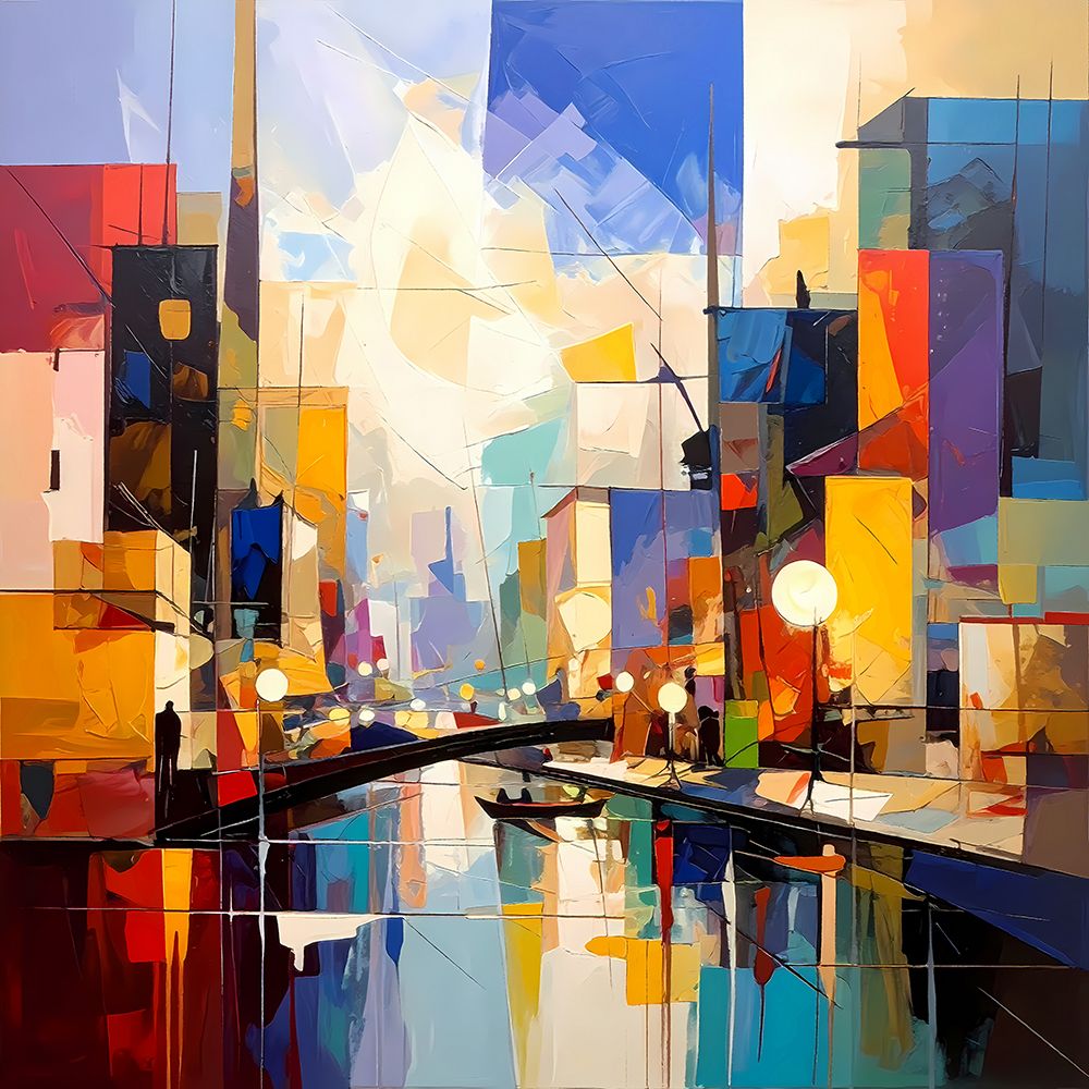 Urban Mirage art print by Ronald Bolokofsky for $57.95 CAD