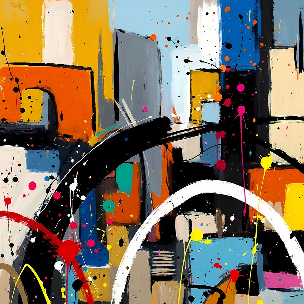 Urban Splash I art print by Ronald Bolokofsky for $57.95 CAD