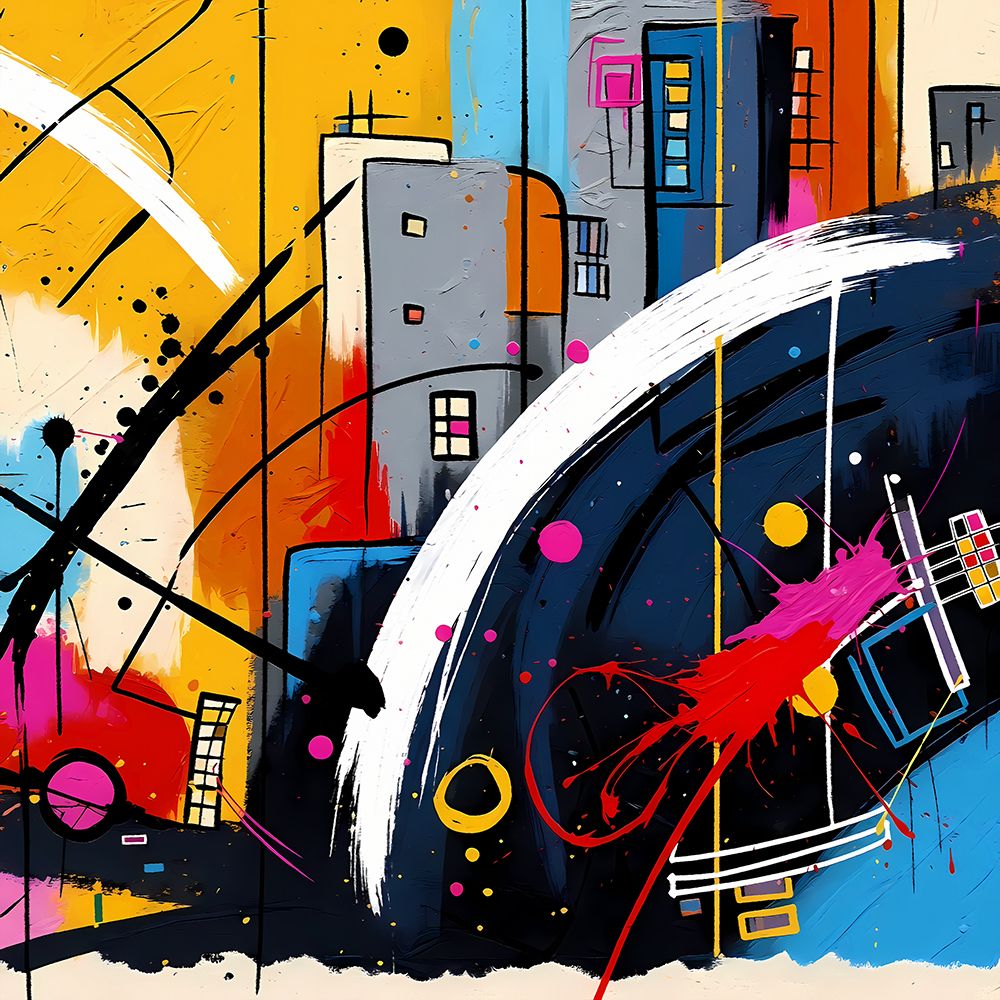 Urban Splash III art print by Ronald Bolokofsky for $57.95 CAD
