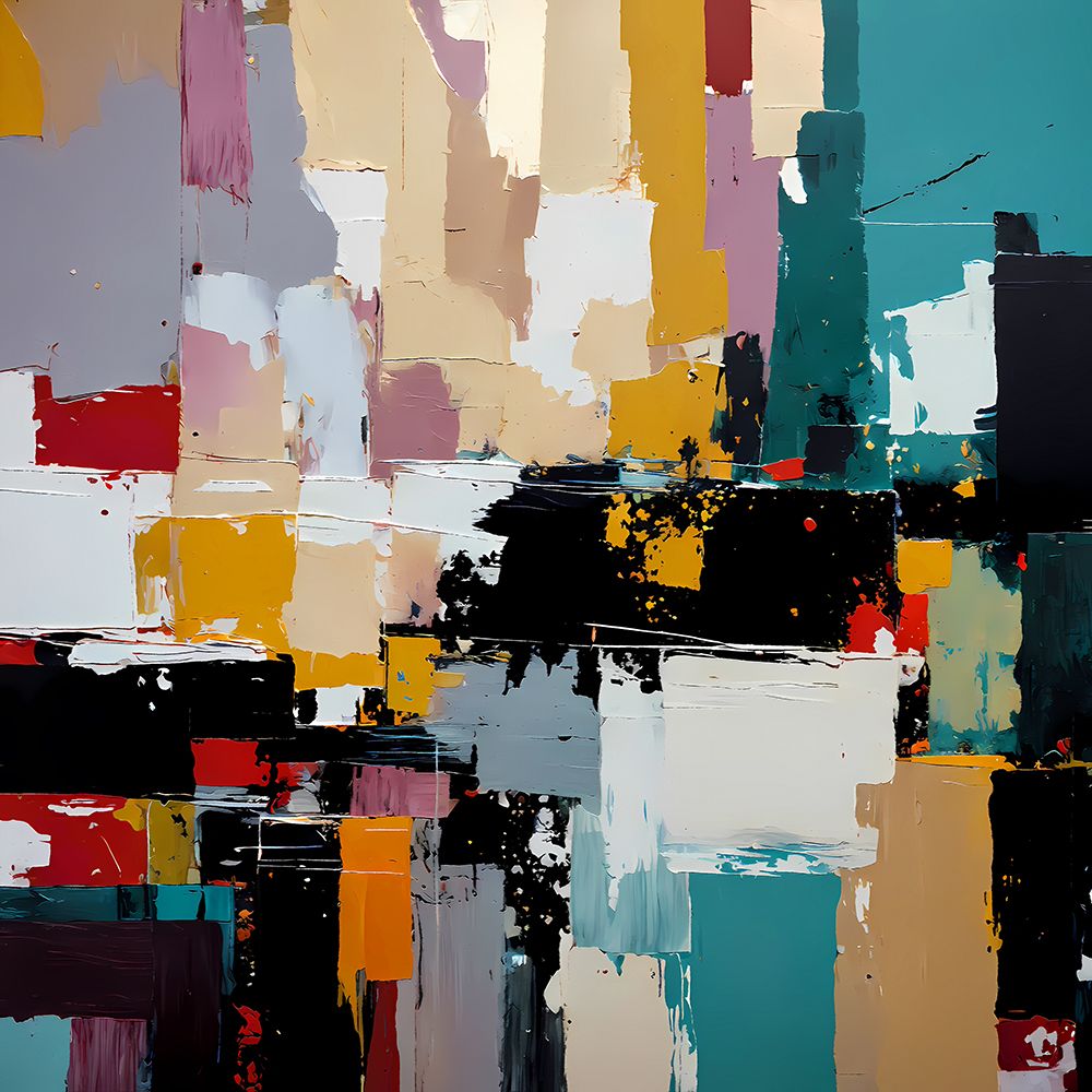 Urban Tapestry I art print by Ronald Bolokofsky for $57.95 CAD