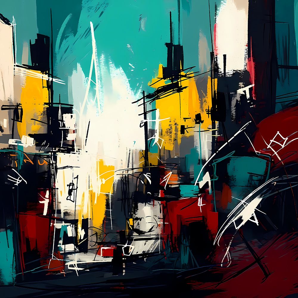 Urban Voltage I art print by Ronald Bolokofsky for $57.95 CAD